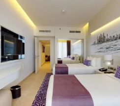 Люкс Prestige с 2 комнатами с видом на город в Mercure Barsha Heights