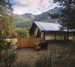 Тент-хаус с купелью в Ороктой парк