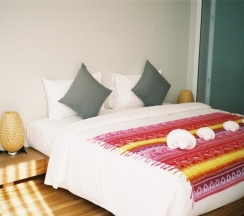 Двухместный номер Standard с видом на сад двуспальная кровать в Silver Beach Resort