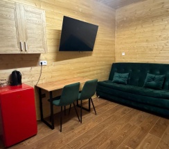 4-местный номер люкс с 1 двуспальной кроватью в Экосфера