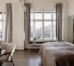 Двухместный номер Deluxe двуспальная кровать в Michelberger Hotel Berlin