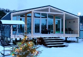 Апартаменты Апартаменты на Барн-Хаус до 6 чел. Днт Поляна ул. Малиновая 4 в Иркутской области