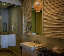 Двухместный номер Terrace  Private Pool с видом на бассейн двуспальная кровать в Natai Beach Resort
