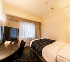 Двухместный номер Small (двуспальная кровать) в APA Hotel Osaka Tanimachi 4chome Ekimae