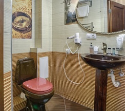 Двухместные апартаменты 12 с видом на парк двуспальная кровать в Exclusive Hotel&Apartments