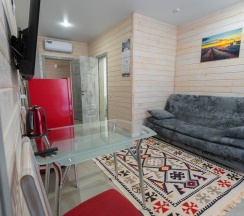 Номер люкс комфорт с 1 двуспальной кроватью в Даховская долина