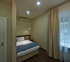 Одноместный номер на мансарде в Forton hotel