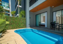 Двухместный номер Deluxe Plunge Pool c 1 комнатой двуспальная кровать в Grand Kata VIP - Kata Beach