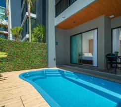 Двухместный номер Deluxe с бассейном c 1 комнатой двуспальная кровать в Grand Kata VIP