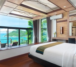 Двухместный номер Grande с джакузи Deluxe двуспальная кровать в Отель Panviman Resort Koh Phangan