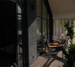 Двухуровневый Джуниор Сюит на втором этаже со своей зоной отдыха в Игуана