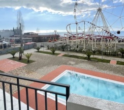 Двухместный номер Standard с 1 комнатой с балконом и с видом на море 2 отдельные кровати в Парк Малибу