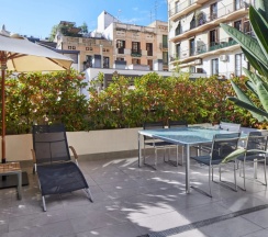 Двухместные апартаменты Eixample with Terrace (двуспальная кровать) в Majestic Hotel & Spa Barcelona GL