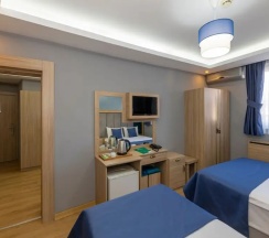 Семейный номер Standard с 2 комнатами с видом на внутренний двор в Yesilpark Hotel