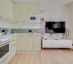 1-комнатные апартаменты студия Грин в Dream Apartmens
