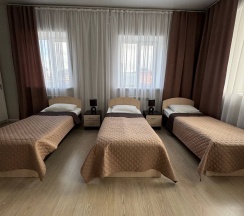 Трехместный стандарт в Hotel Октябрьский
