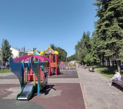 Двухместные апартаменты c 1 комнатой (двуспальная кровать) в Апартаменты Однокомнатная квартира в самом центре города