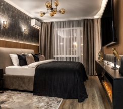 1-комнатные апартаменты люкс Октябрьская 57 в Апартаменты Fishing Vilagge Luxe (Рыбная деревня Люкс) на улице Октябрьская 57