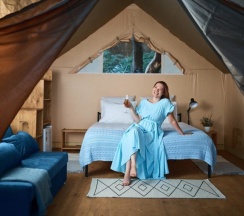 Тент в River Glamp