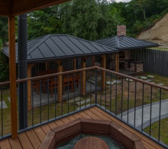 Четырёхместное шале с видом на горы в Тихая гавань