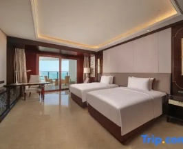 Двухместный номер Standard с видом на озеро (2 отдельные кровати) в Tangla Hotel Sanya