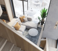 Коттедж с 4 комнатами в Плавное течение