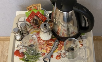 Номер "Комфорт +" с 1 двуспальной кроватью и 1,5 спальным дополнительным местом в Аэропорт Внуково