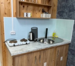 Стандартный номер с общей ванной комнатой в Лебяжье