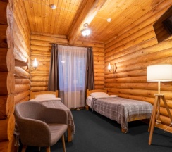 Двухместный номер Стандарт 2 отдельные кровати в Skazka Lodge