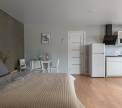 1-комнатные апартаменты люкс с балконом в Panorama Suites Group