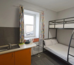 Двухместный номер Standard двуспальная кровать в Hostel Siennicka