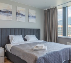 Студия 25 кв м на троих около вокзала и метро в SalutApart 2W Энергетиков 2/2