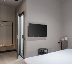 Двухместный номер Бюджетный двуспальная кровать в Sapiens Hotel
