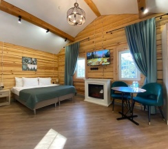Двухместный номер Comfort двуспальная кровать в Теплые озера