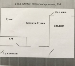 Квартира в Апартаменты на Океанский проспект, 100-32