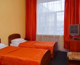 Двухместный номер с 2 односпальными кроватями в 4 комнаты