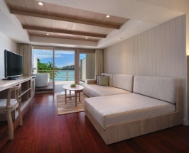 Двухместный люкс рядом с пляжем 2 отдельные кровати в Garrya Tongsai Bay Samui
