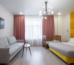 Трехкомнатные Апартаменты с 2 спальнями и кухней-гостиной в Grand Suites
