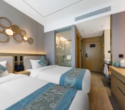 Двухместный номер Standard (2 отдельные кровати) в Dongfang Shengda Hotel-Beijing Tiananmen Square Wangfujing Subway Station