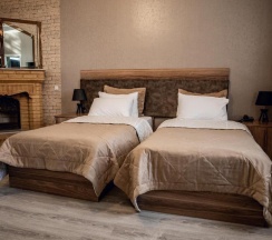 Двухместный номер Standard с видом на город 2 отдельные кровати в Royal Palace Hotel Baku
