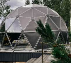 Купол №2 Синий в Barkwood