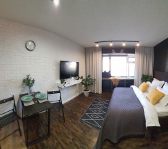 1-комнатные апартаменты улучшенные в Мириады