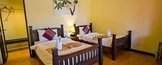Двухместный номер Standard 2 отдельные кровати в Cher Ville Boutique Resort