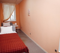 Две раздельные кровати в Hostel Vega