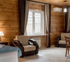 1-комнатный коттедж улучшенный с верандой (1,2,3,4) в ТайGa