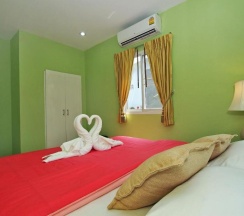 Бунгало Deluxe с видом на сад в Maikhao Home Garden Bungalow