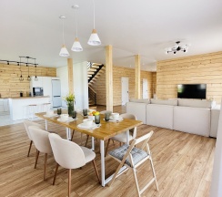 Коттедж с террасой в Scandi house