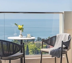 Стандарт Комфорт раздельные кровати с видом на море в Luciano Hotel&SPA Sochi