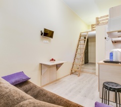 4-местные 1-комнатные апартаменты стандарт в Ligovskiy SPb