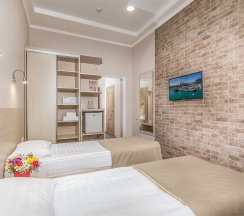 Студио - Стандарт ( 2 кровати ) 2 этаж в Капитан